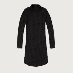 Abercrombie Ribbed Mock Neck Bodycon Dress